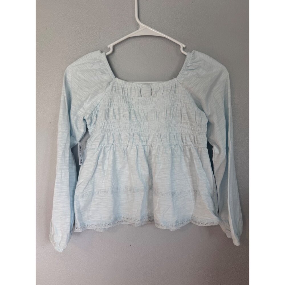 NWT Old Navy Bundle Of Girls Jeans, Long Sleeve Blouses, Black Leggings Sz 10-12 - Picture 7 of 13